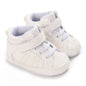 Baby Learning Walk Shoes, Striped PU Sports Shoes for Infants 0-18m