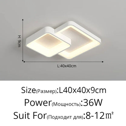 DecorBites™ LED Chandelier: Modern Indoor Lighting for Bedroom, Kitchen, Living Room, Dining Room