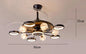 DecorBites™ Kids Bedroom Ceiling Fan with Remote Control & LED Light