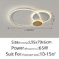 DecorBites™ LED Chandeliers Modern Indoor Lighting Dimmable Luster Fixture for Home Decor
