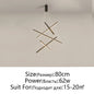 DecorBites™ LED Chandelier: Modern Luster Lighting for Stair Hall Bedroom Room Duplex Building