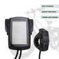 New Ebike 80C LCD Meter Intelligent Control Panel Display Speed Control Panel E-Bike Instrument Electric Bike Controller