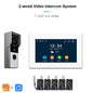 ANJIELO SMARTANJIELO SMART 10 Inch Vide10 Inch Doorbell Video Camera System with 7 Door Lock Intercom - Home Security Protection