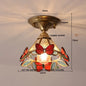 DecorBites™ Glass Flower LED Ceiling Lights - Modern Nordic Canopy Lamparas Techo