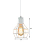 DecorBites™ Industrial Metal Ball Pendant Light for Bedroom Kitchen Island