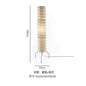 DecorBites™ Japanese Rice Paper Floor Lamp by Noguchi Yong for Bedroom and Parlor Lighting