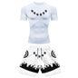 Anime Compression Set Running Sport Fitness Suit for Men Quick Dry