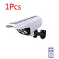 1-2pack 77led Solar Motion Sensor LED Light Outdoor Dummy Camera