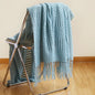 DecorBites™ Knitted Pineapple Grid Throw Blanket - Nordic Sofa Blanket for Home Decor