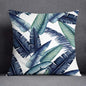 DecorBites™ Leaf Pattern Pillowcase: Nordic Style Sofa Cushion Cover for Home Decor & Bedding