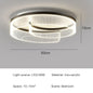 DecorBites™ LED Chandelier: Modern Luxur Ceiling Lighting for Living Room, Bedroom, Kitchen, Study