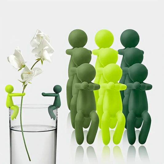 3 Colorful plant stand - The plastic flower stand features a unique design，Convenient for plant cultivation and flower storage，V