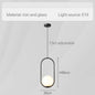 DecorBites™ Glass Pendant Lights: Modern Bedroom Bedside Chandeliers for Home Indoor Decor