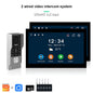 ANJIELO 2-Wire Video Door Phone with TUYA App IC Card PIN Unlock 24 IP Camera Support Smart Video Intercom System for Home 1080P