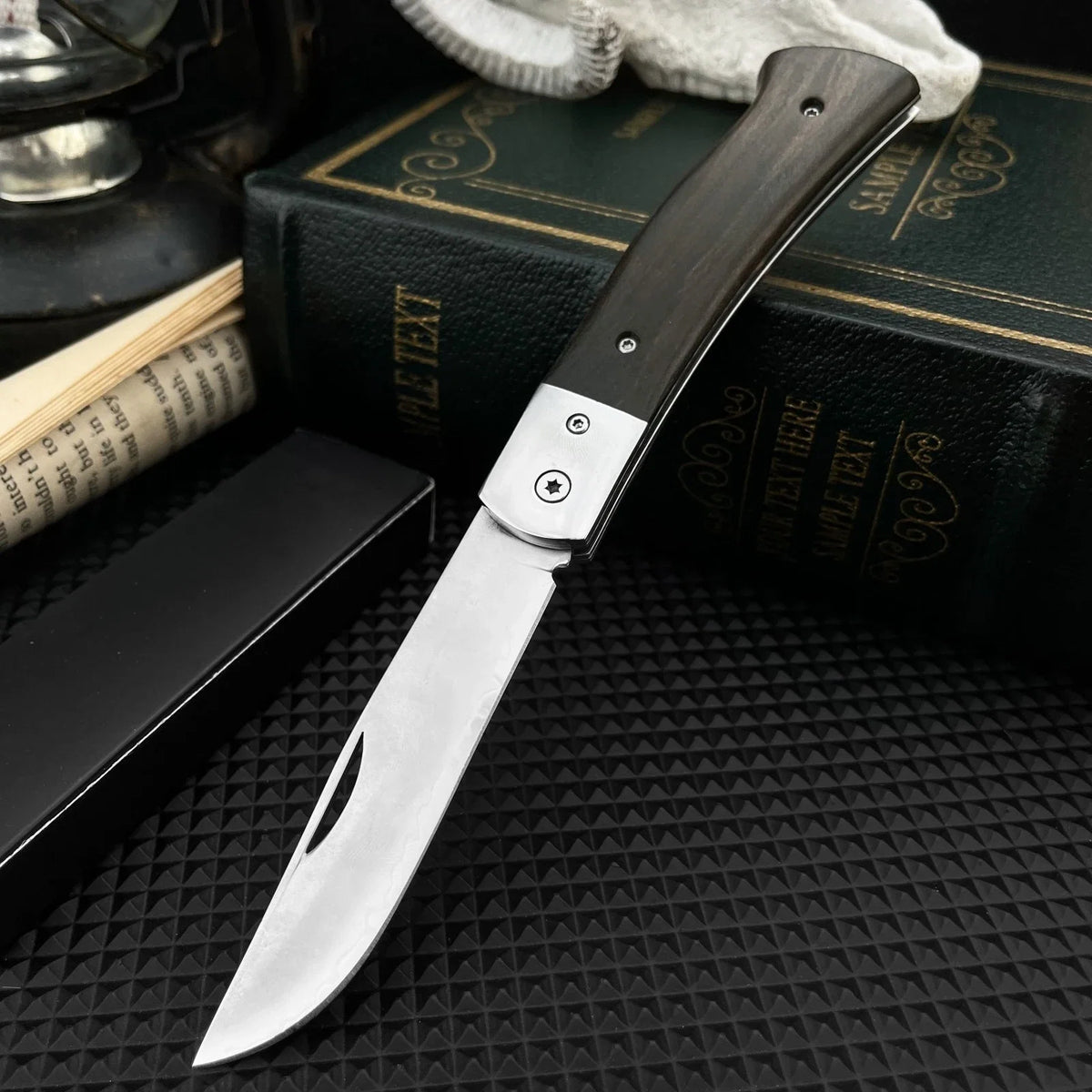 Folding Knife Outdoor Field Hiking Travel Camping Tent Barbecue Fishing Picnic Multi-functional Convenient Tool