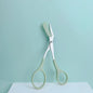 Pink Eyebrow Trimming Scissors with Built-in Comb - Stainless Steel, Precise Grooming Tool, Creating Perfect Eyebrows