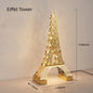 DecorBites™ LED Ferris Wheel Table Lamp for Bedroom Decor Stainless Steel Night Light