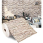 3D Foam Brick Wall Panels Stickers Self Adhesive Waterproof Living