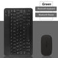 Bluetooth Wireless Keyboard and Mouse Combo Portable Mini Rechargeable for iPad Tablet Mobile Phone Android iOS Windows PC