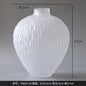 DecorBites™ Glass Pleats Vase for Hydroponics and Flower Arrangement