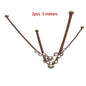 DecorBites™ Leather LED Pendant Lamp: Modern Lighting for Living Room, Hall, and Villa