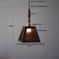 DecorBites™ Glass LED Pendant Lamp Copper Socket for Dining Living Room Decor