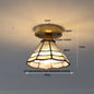 DecorBites™ Glass LED Ceiling Lamp Modern Copper Socket Ceiling Lights