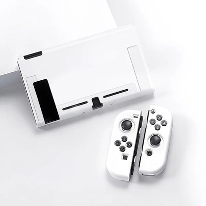 NEW Protective Case Compatible With  Switch OLED Console And Joy-Cons, Switch Can Be Inserted In Dock With Shell