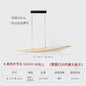 DecorBites™ LED Chandelier: Nordic Long Curve Pendant Light for Home Office Dining Decor
