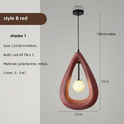 DecorBites™ LED Pendant Chandelier for Dining Room Home Decor Lighting Fixture
