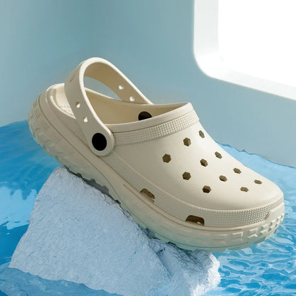 Women and Men's Hole Shoes Summer Non-Slip Outdoor Sandals Closed Toe