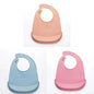 1-3pcs Baby Bib Adjustable Waterproof Bibs Babies Soft Edible Silicone