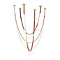 DecorBites™ LED Long Strip Chandelier for Modern Living Room and Villa