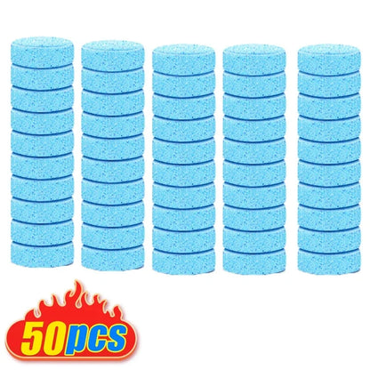 50pcs Car Effervescent Washer Tablet Auto Glass Washing Tablet Car