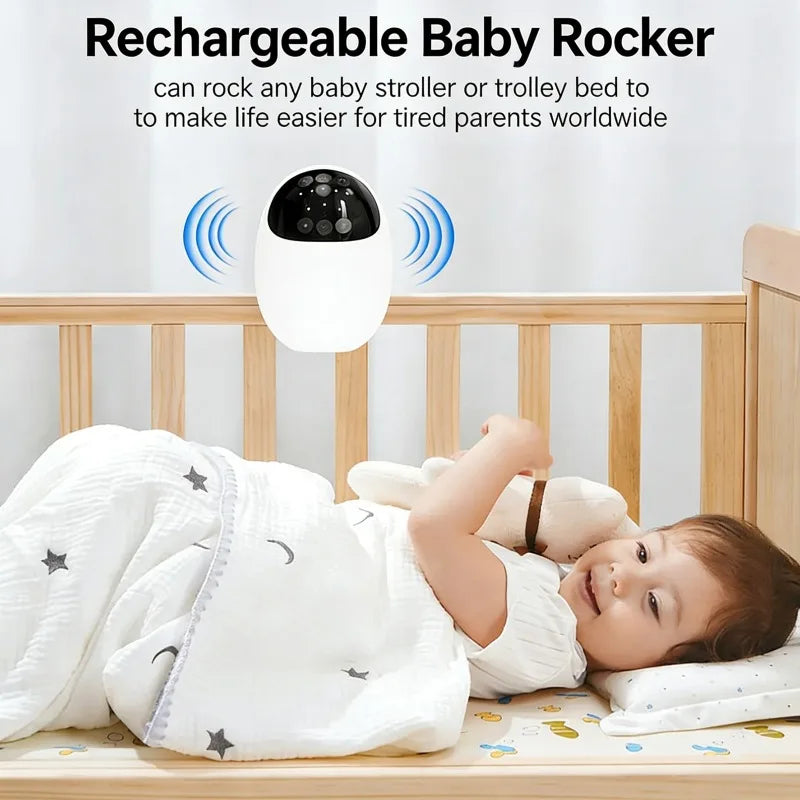 Baby Stroller Rocker Sleep Soothing Device with Night Light