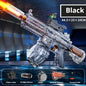 M416 Electric Water Gun Fully Automatic with Flash, High-speed Continuous Shooting Summer Outdoor Toy Water Gun Children's Gift