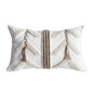 DecorBites™ Lace Tassel Cushion Tufted Sofa Pillowcase for Office Chair Pad