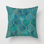 DecorBites™ Leaf Feather Cushion Covers Geometric Heart Print Pillowcase Home Decor