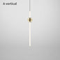 DecorBites™ Glass Pendant Lights: Modern Long Hanging Lamps for Kitchen, Dining Room, and Shop