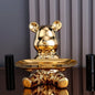 DecorBites™ Luxe Bear Doll Figurine Set for TV Cabinet & Wine Cabinet Decor