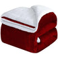 Fluffy Sherpa Fleece Blanket Throw Single Double King Cozy Warm Sofa Bed Throws
