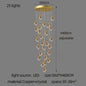 DecorBites™ Gourd Shaped Crystal Chandelier for Living Room & Restaurant