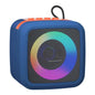 Mini Portable Bluetooth Speaker With Phone Holder, RGB Lights, Super Bass & 10H Playtime For Travel
