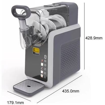 Snow Melting Machine Small Household Cold Drink Slush Machine Smoothie Beverage Machine Milkshake Shaved Ice Full Set