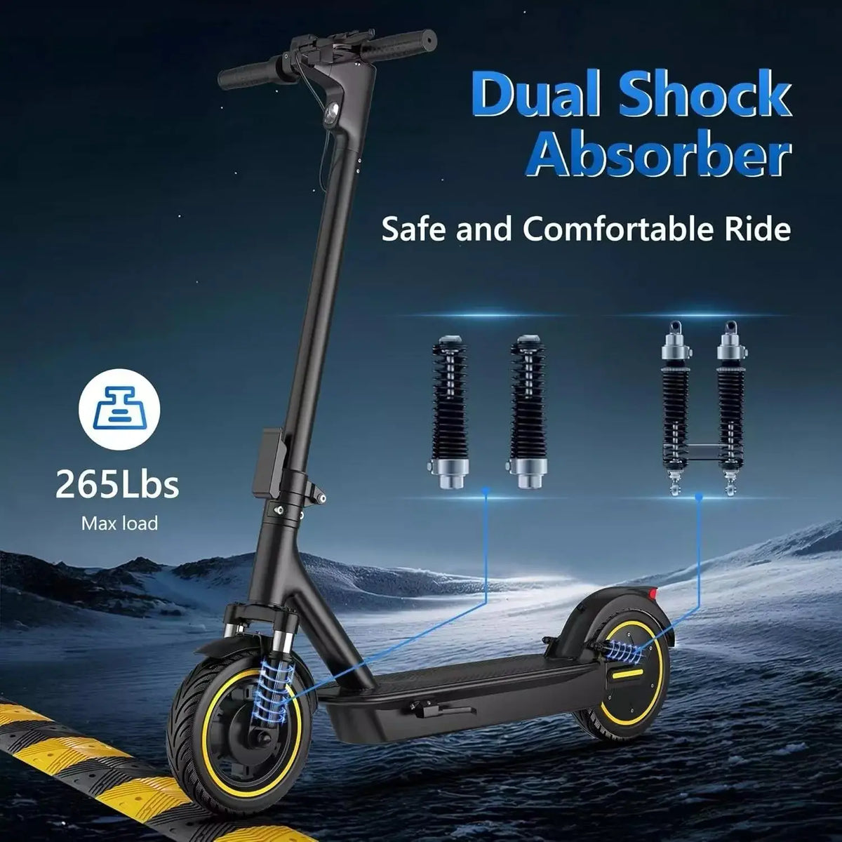 Aovopro Esmax Electric Scooter 500W 22mph Adult APP Smart Scooter