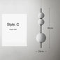 DecorBites™ Gourd Chandelier: Creative Art Decoration for Restaurant, Bar, Bedroom, Vertical Lighting
