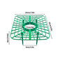 Green Strawberry Planting Stand Plastic Plant Support Cage Garden Anti-rot Strawberry Growing Racks Holder with 3/4Sturdy Legs