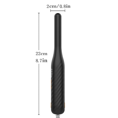 2-In-1 Mini Hair Straightener Curler, 5 Heat Level Control, Ceramic
