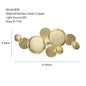 DecorBites™ Large Metal Gold Wall Sconce Lamps LED Modern Luxury Home Decor Light