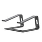 Ergonomic Aluminum Laptop Stand with Cooling & Non-Slip Design, Adjustable Portable Notebook Riser for 10-17 Inch MacBook Dell